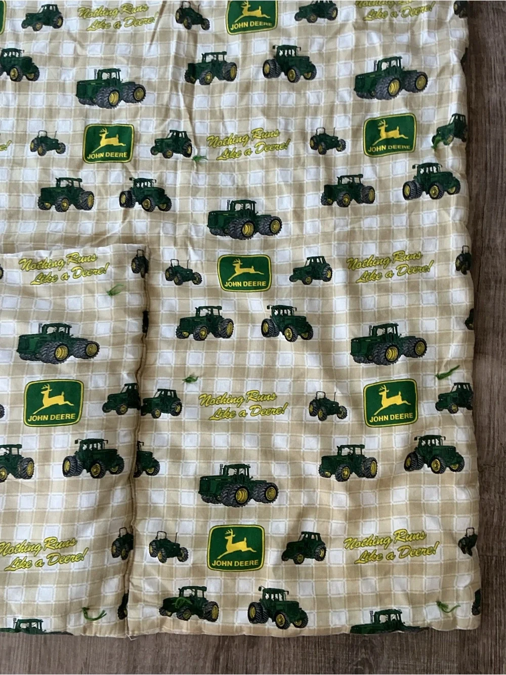 John Deere soft quilt